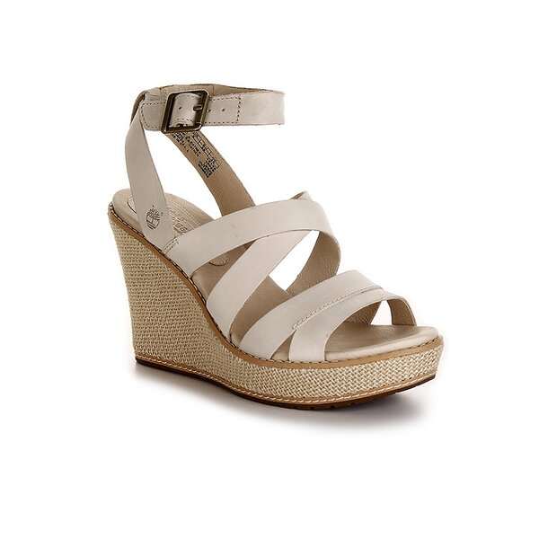 Damskie sandały TIMBERLAND EK DANFORTH LEATHER WRAPPED SANDAL JUTE 3950r kolor beżowy