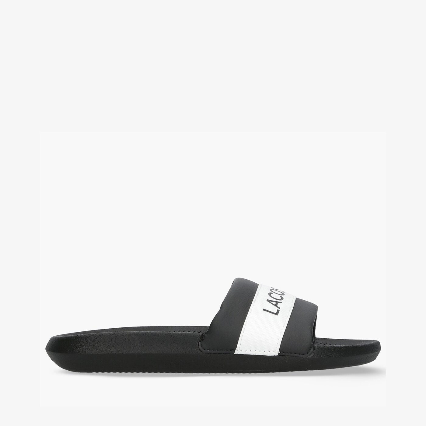 Damskie klapki LACOSTE CROCO SLIDE 0721 1 CFA 741cfa0011312 kolor czarny