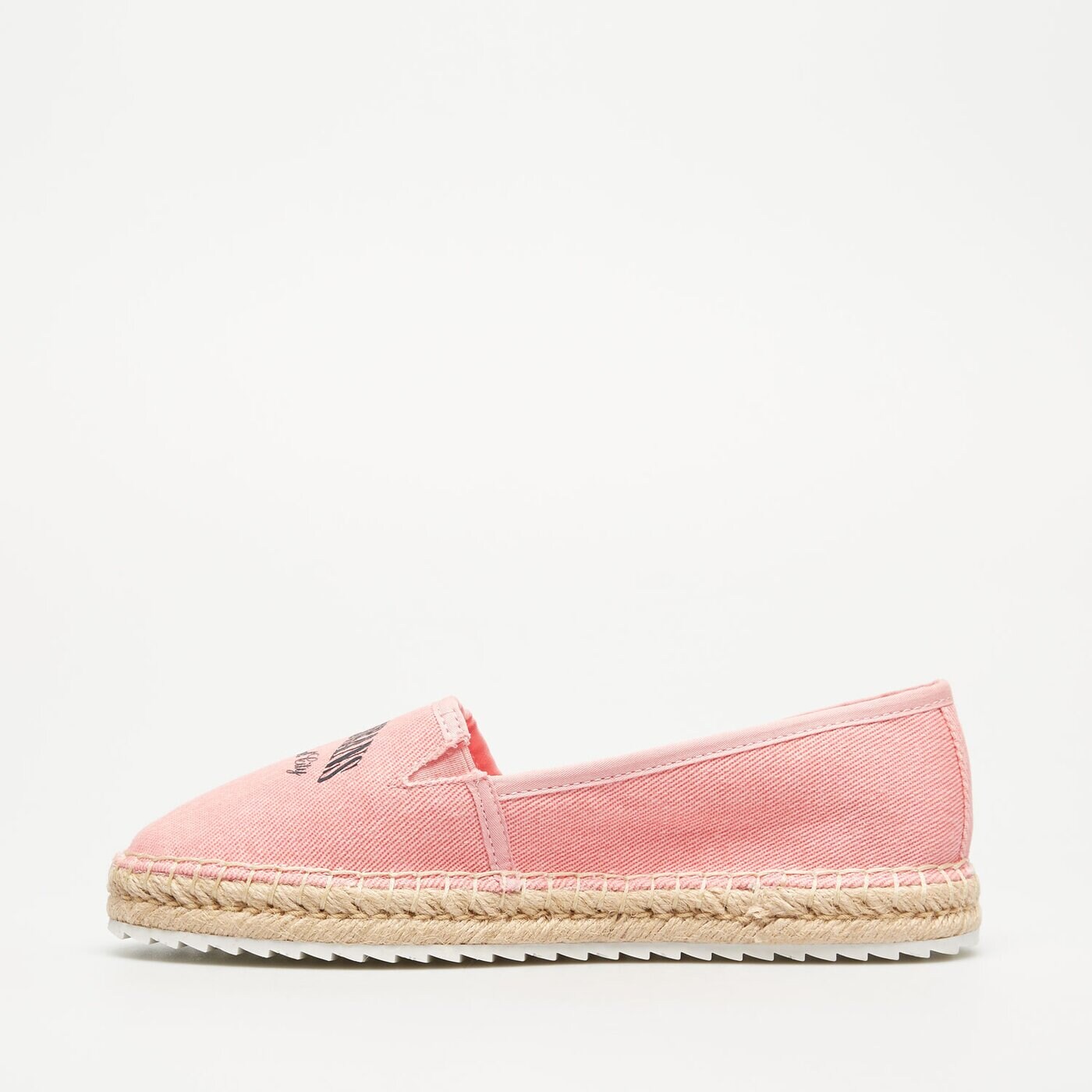 Damskie espadryle TOMMY HILFIGER TJW VARSITY ESPADRILLE en0en02470tic kolor różowy