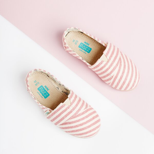Dziecięce półbuty PAEZ ORIGINAL GUM CORAL LUREX 1930501b9802520 kolor czerwony