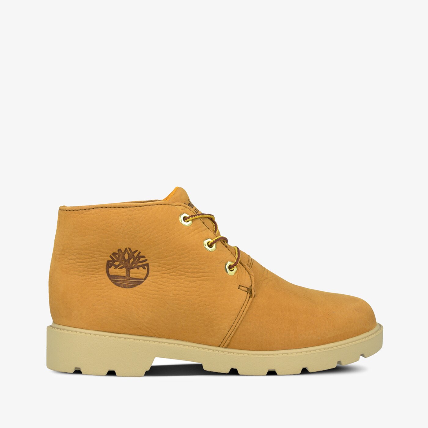 Dziecięce buty za kostkę TIMBERLAND TBL 1973 NEWMAN CHUKKA WP tb0a292a2311 kolor żółty
