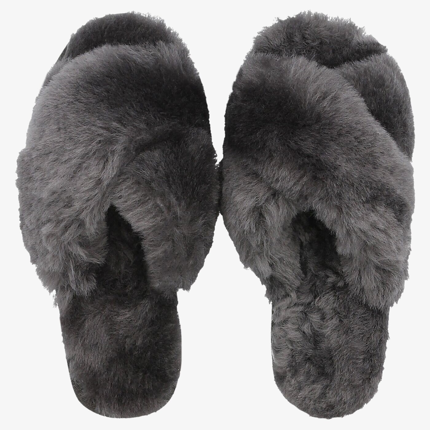 Damskie klapki EMU AUSTRALIA MAYBERRY CHARCOAL w11573charcoal kolor szary