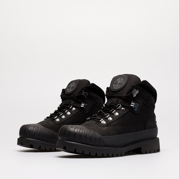 Męskie buty outdoor (trekkingowe) TIMBERLAND TBLHTG RUBBERTOE HIKER WP tb0a2qq70011 kolor czarny