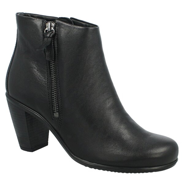 Damskie botki / sztyblety ECCO TOUCH 75B 26350312001 kolor czarny