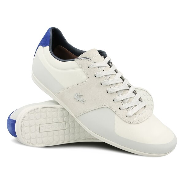 Męskie sneakersy (buty) LACOSTE TURNIER 117 1 733cam1021098 kolor beżowy