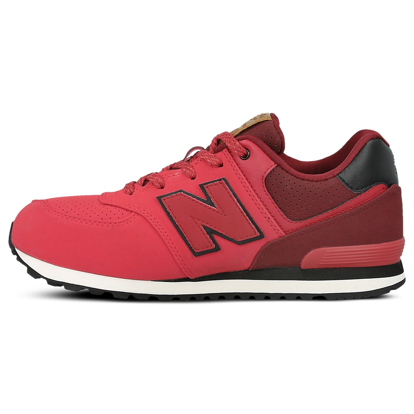 Dziecięce sneakersy (buty) NEW BALANCE KL574YIG kl574yig kolor czerwony