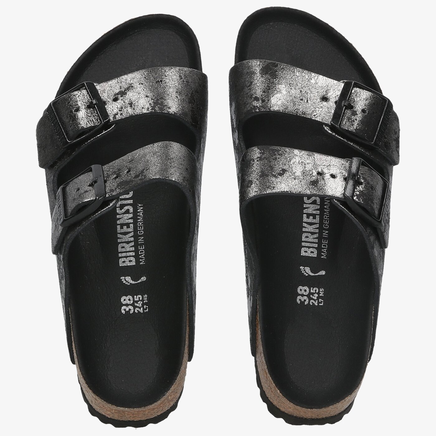 Damskie klapki BIRKENSTOCK ARIZONA  1019415 kolor czarny