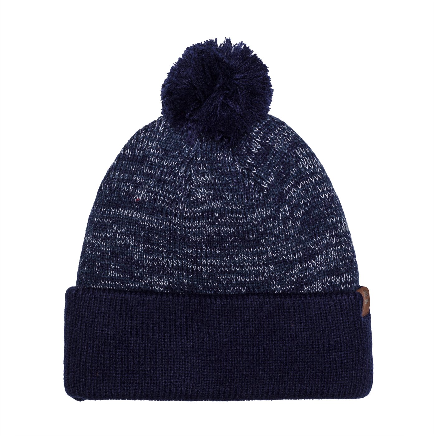 Męska czapka zimowa TIMBERLAND CZAPKA ZIMOWA SPACE -DYE BEANI a1828g73 kolor granatowy