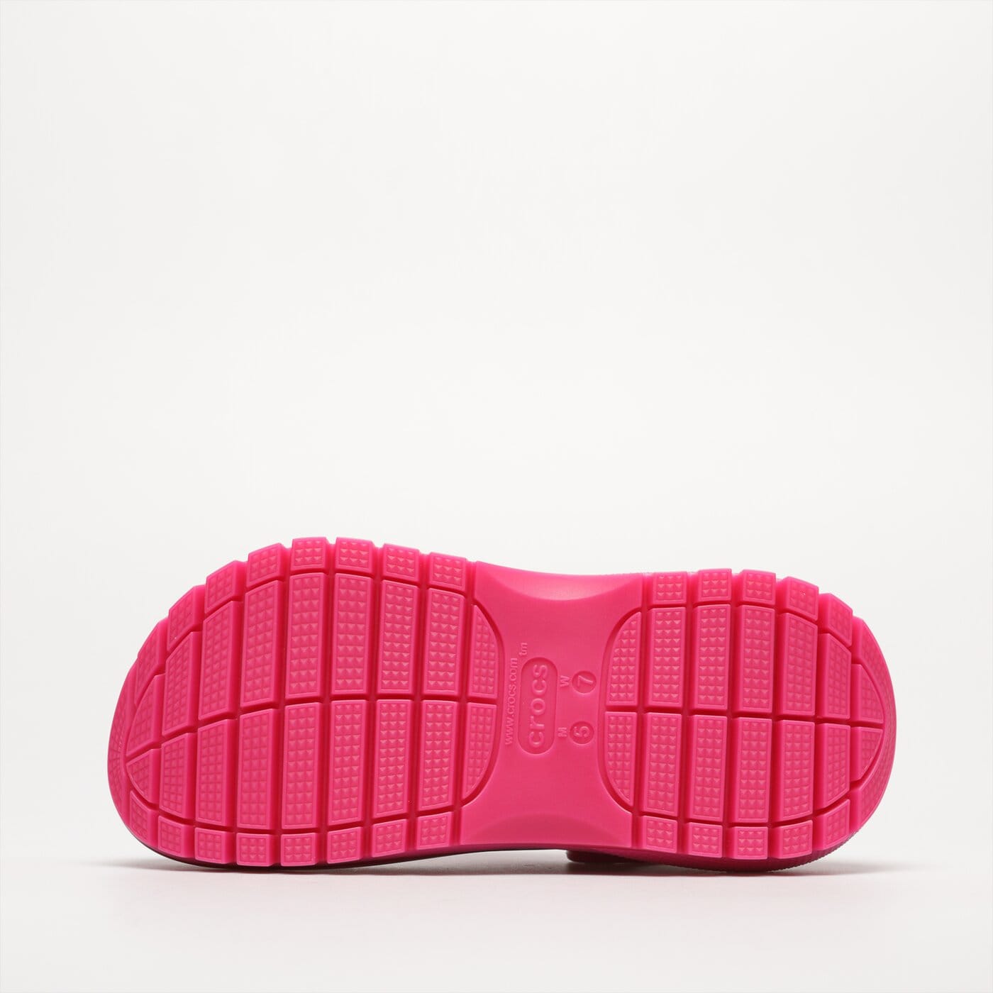 Damskie sandały CROCS CLASSIC MEGA CRUSH CLOG 2079886ub kolor różowy