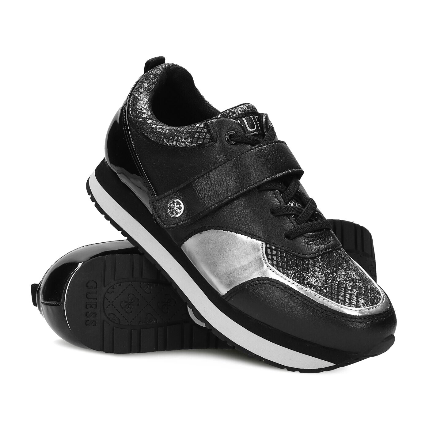 Damskie sneakersy (buty) GUESS RIMMA flrim4lep12blk kolor czarny