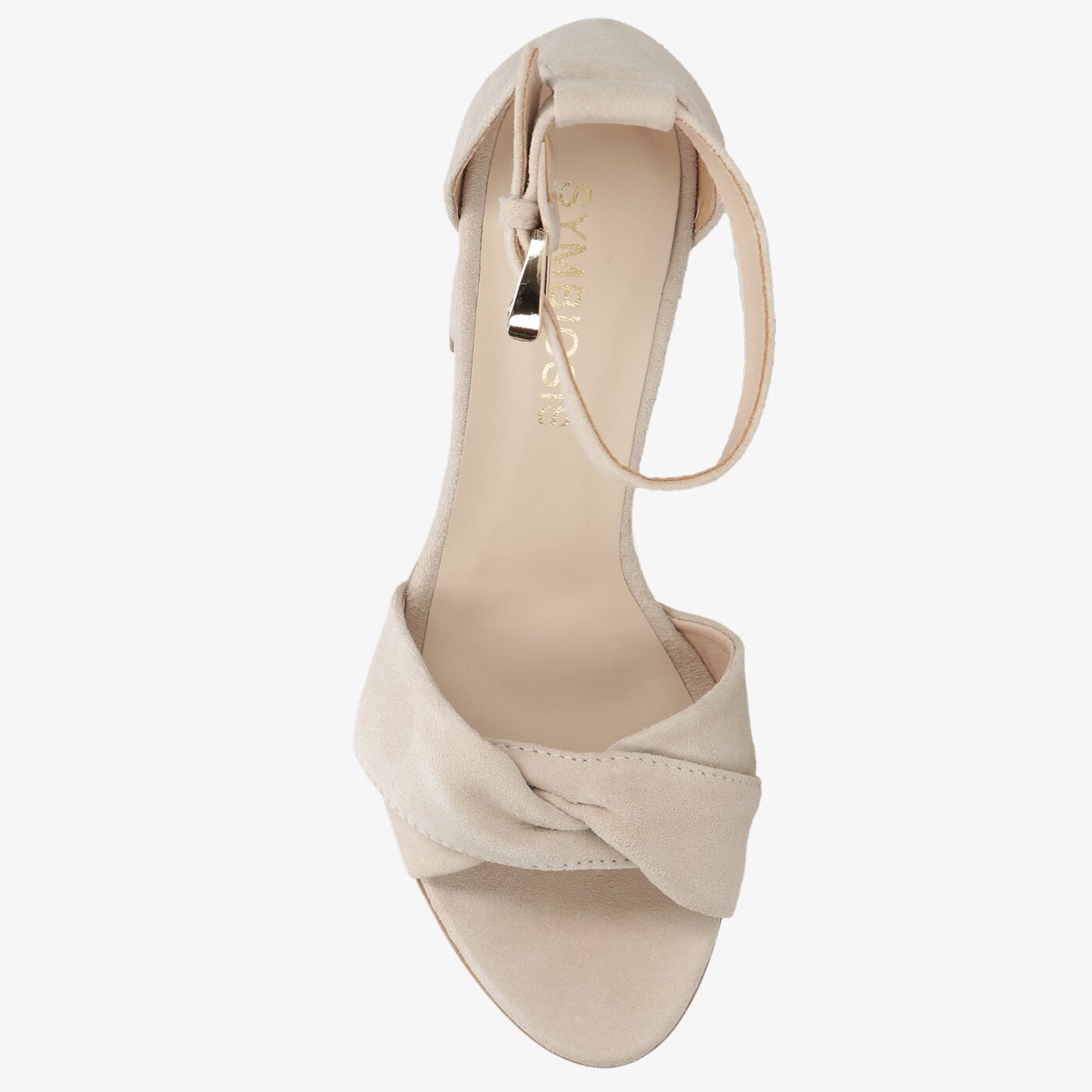 Damskie sandały SYMBIOSIS SANDALS RITA syws122015 kolor beżowy