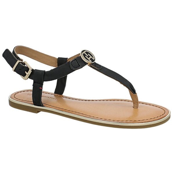 Damskie sandały TOMMY HILFIGER JULIA 26A  fw56818685990 kolor czarny