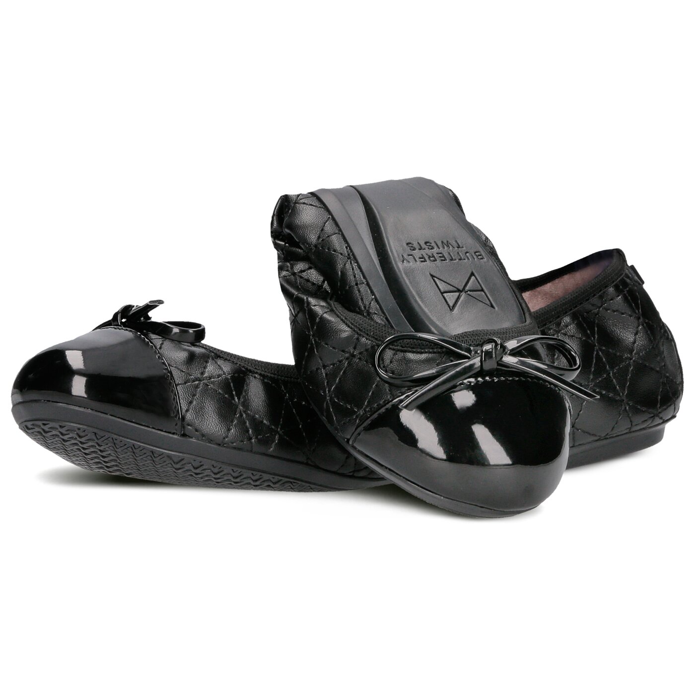 Damskie baleriny (buty) BUTTERFLY TWISTS OLIVIA bt21036001 kolor czarny