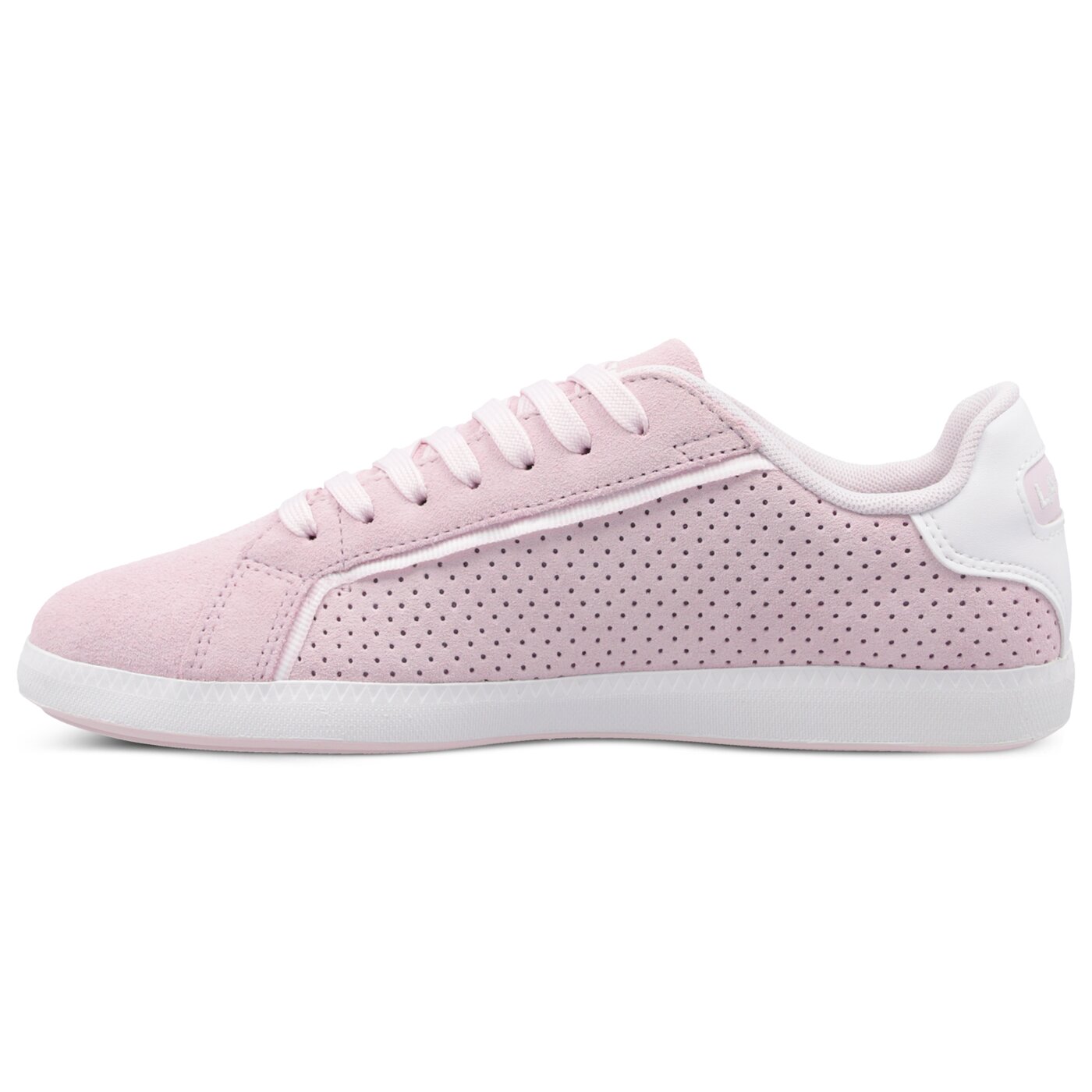 Damskie sneakersy (buty) LACOSTE GRADUATE 119 4 SFA 737sfa0033210 kolor różowy