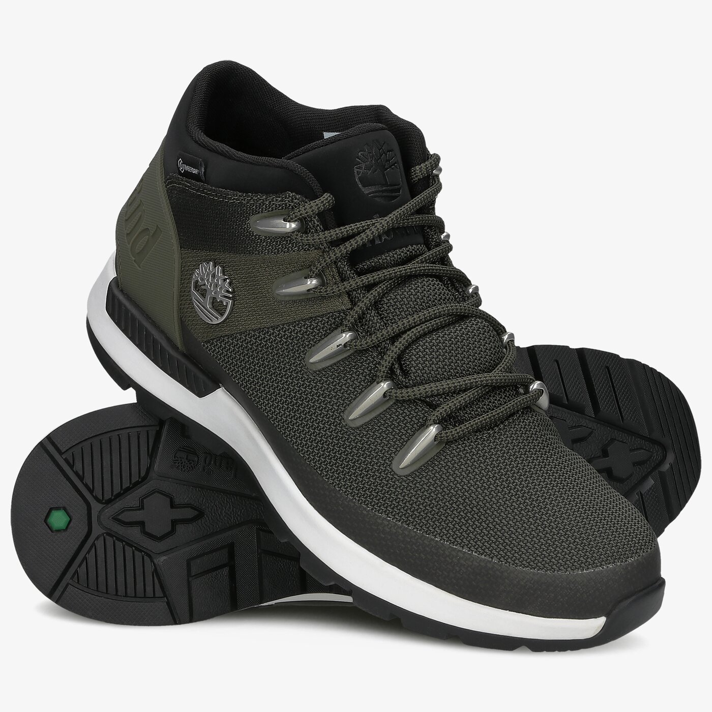 Męskie buty outdoor (trekkingowe) TIMBERLAND SPRINT TREKKER MID FAB WP tb0a26apa581 kolor khaki