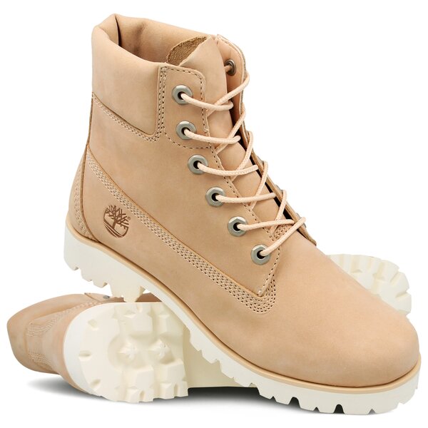 Damskie trapery TIMBERLAND HERITAGE 6IN BOOT a1tyi kolor beżowy