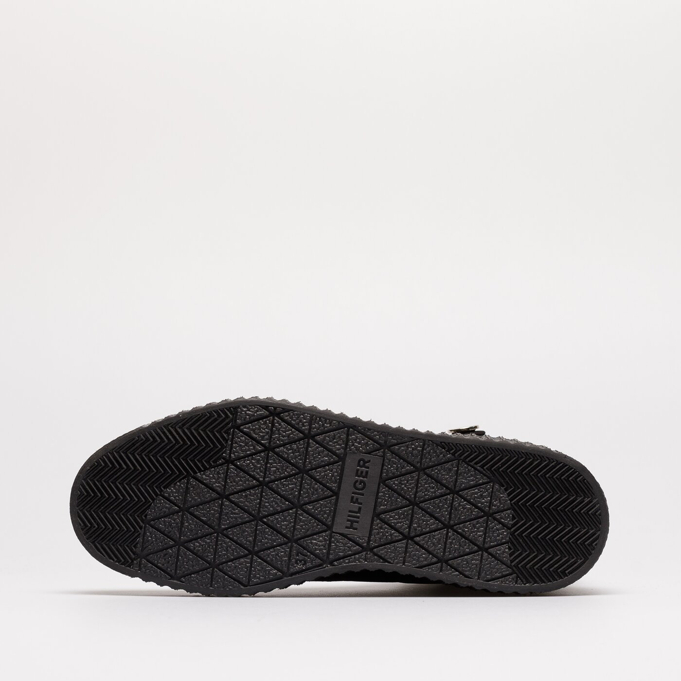 Damskie sneakersy (buty) TOMMY HILFIGER WARMLINED LACE UP BOOT fw0fw06798bds kolor czarny