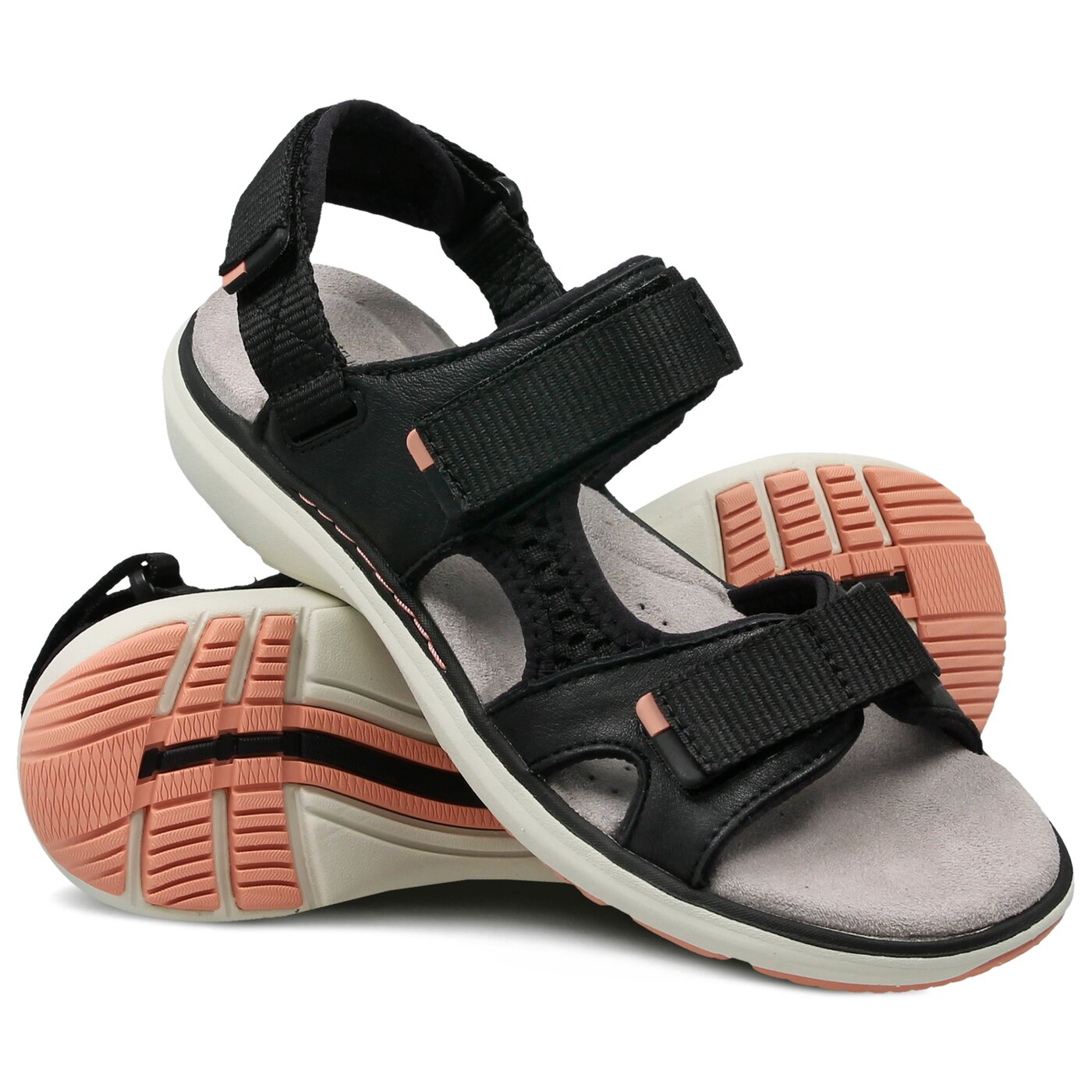 Damskie sandały CLARKS UN ROAM STEP 26132423 kolor czarny