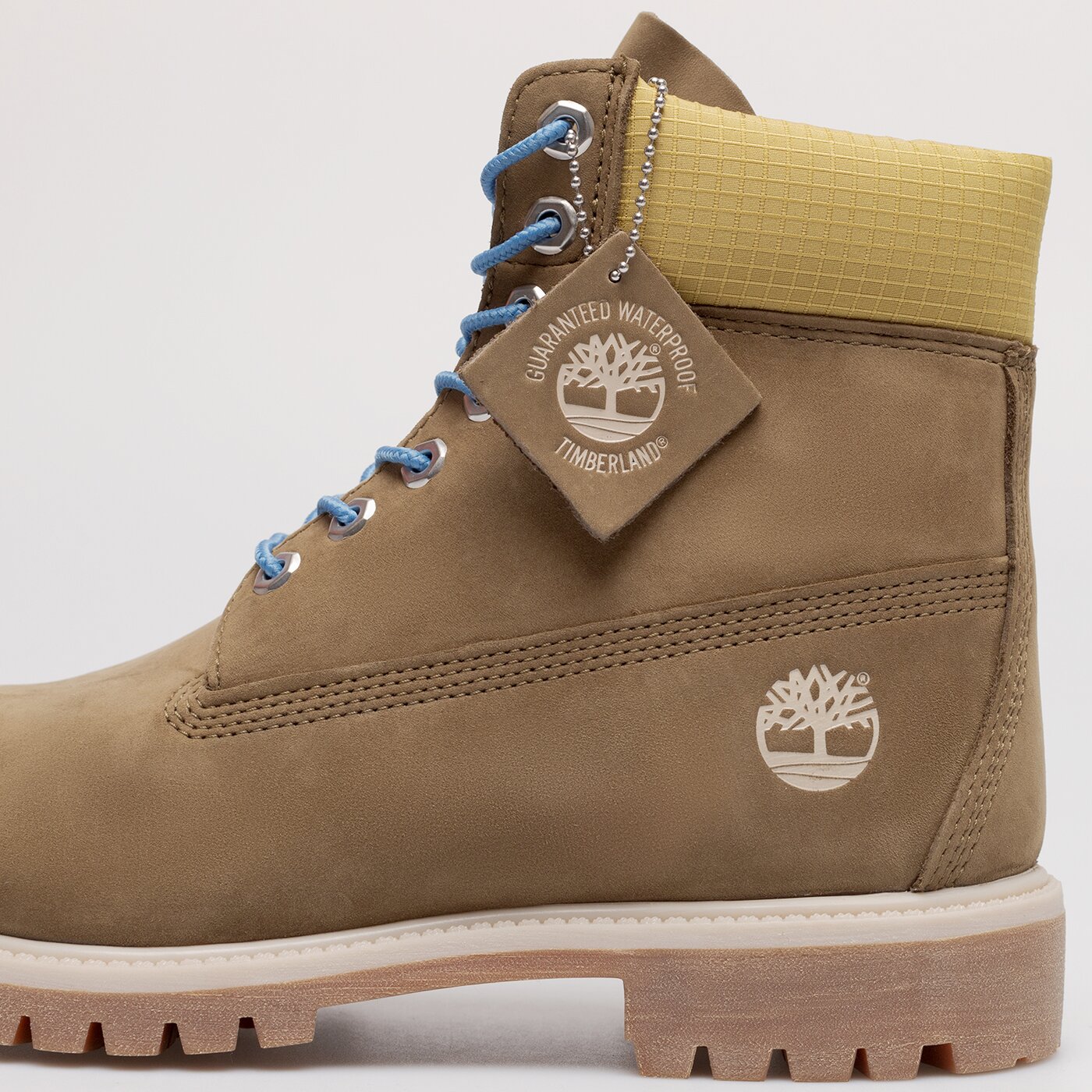 Męskie buty za kostkę TIMBERLAND 6" PREMIUM BOOT tb0a5nzm3271 kolor khaki