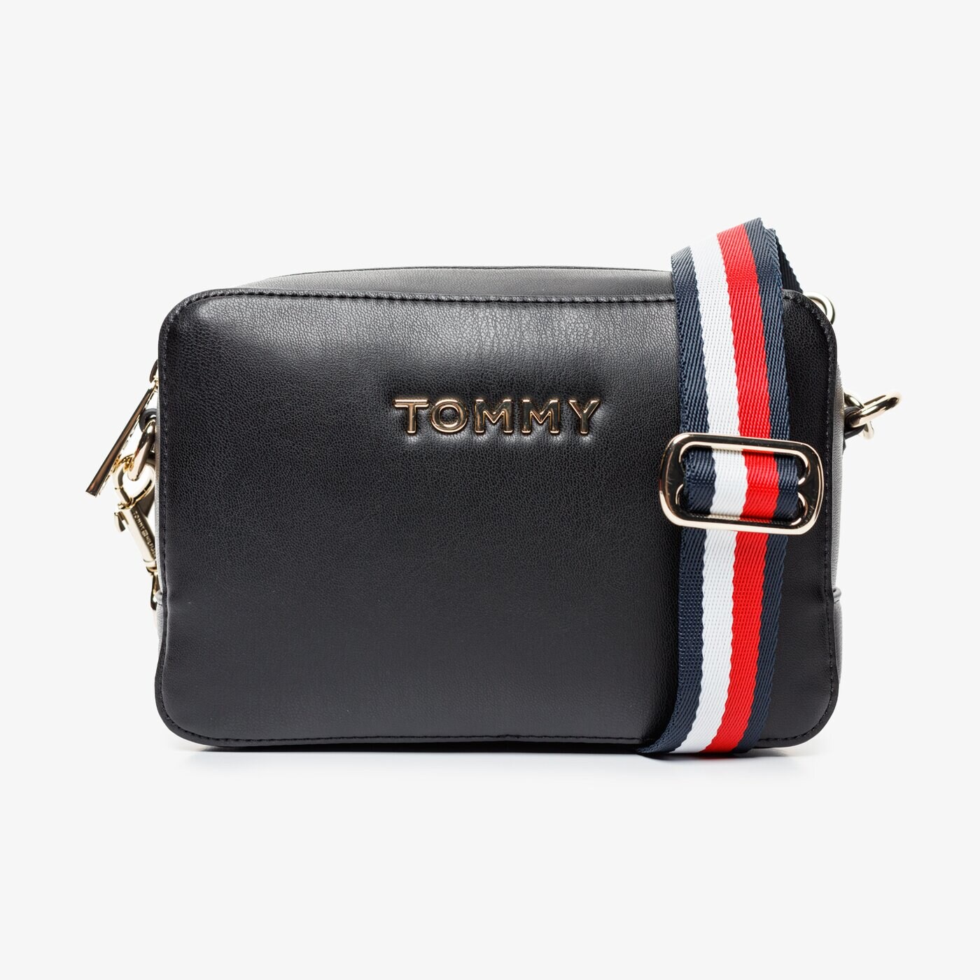 Damska nerka / saszetka TOMMY HILFIGER TOREBKA ICONIC TOMMY CROSSOVER SOLID aw0aw07591bds kolor czarny