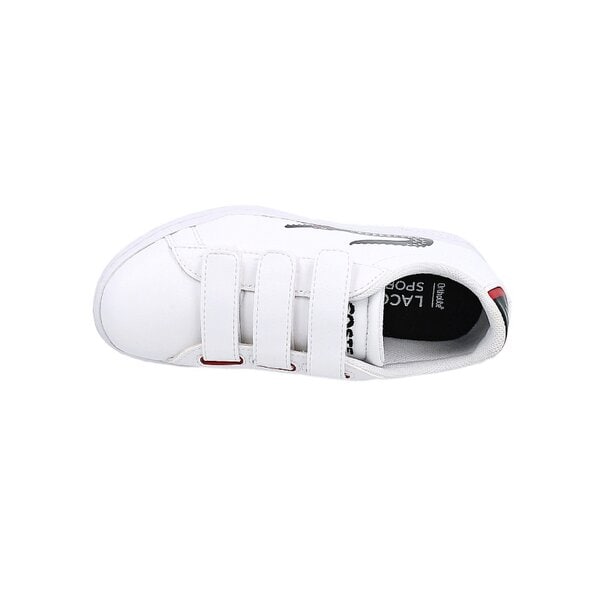Dziecięce sneakersy (buty) LACOSTE CARNABY EVO CLC2  729spc0206147 kolor biały