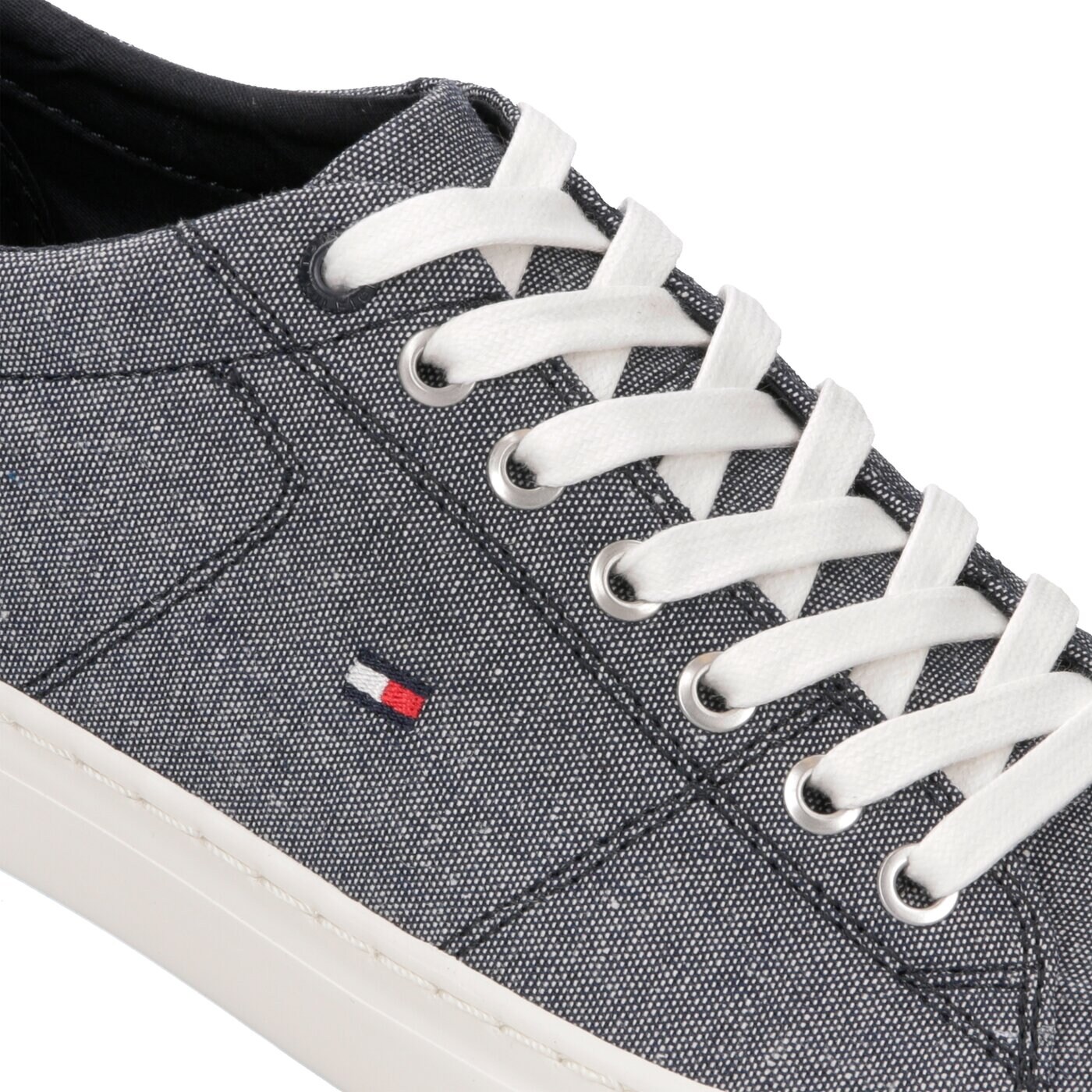 Męskie trampki TOMMY HILFIGER JAY11D fm0fm02204403 kolor niebieski