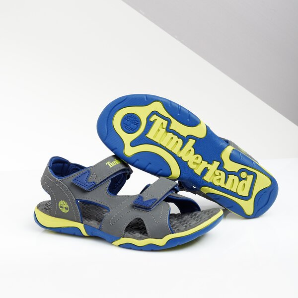 Dziecięce sandały / klapki TIMBERLAND ADVENTURE SEEKER 2 STRAP tb0a1ye10601 kolor szary