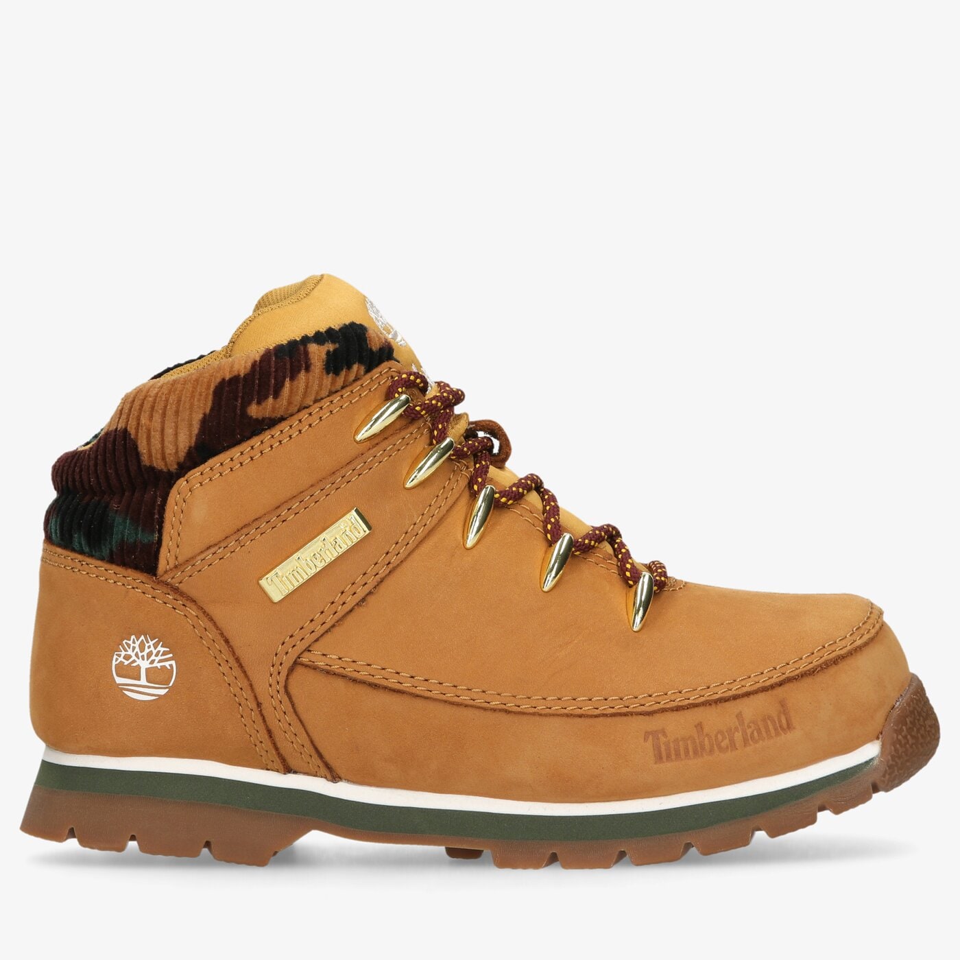Dziecięce buty outdoor / trekkingowe TIMBERLAND EURO SPRINT  tb0a2fj62311 kolor żółty