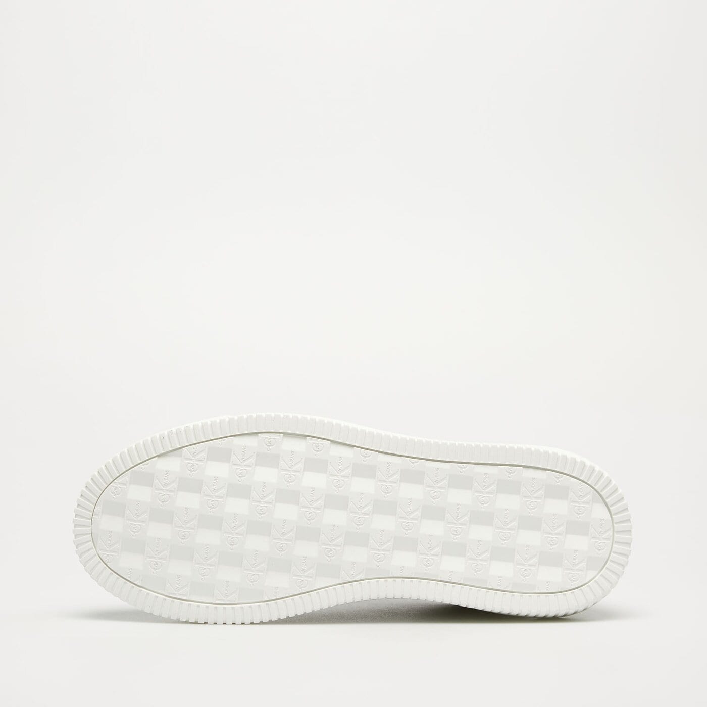 Męskie sneakersy (buty) CALVIN KLEIN CHUNKY CUPSOLE MONO LTH ym0ym006810ih kolor khaki