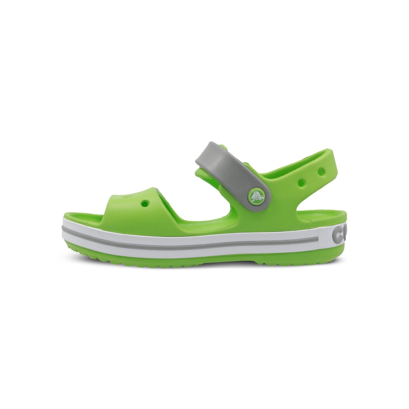 Dziecięce sandały / klapki CROCS CROCBAND SANDAL KIDS 128563k9k kolor zielony