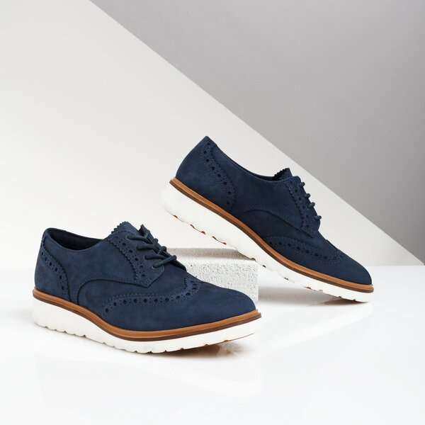 Damskie półbuty TIMBERLAND ELLIS STREET OXFORD tb0a1xuwl421 kolor granatowy