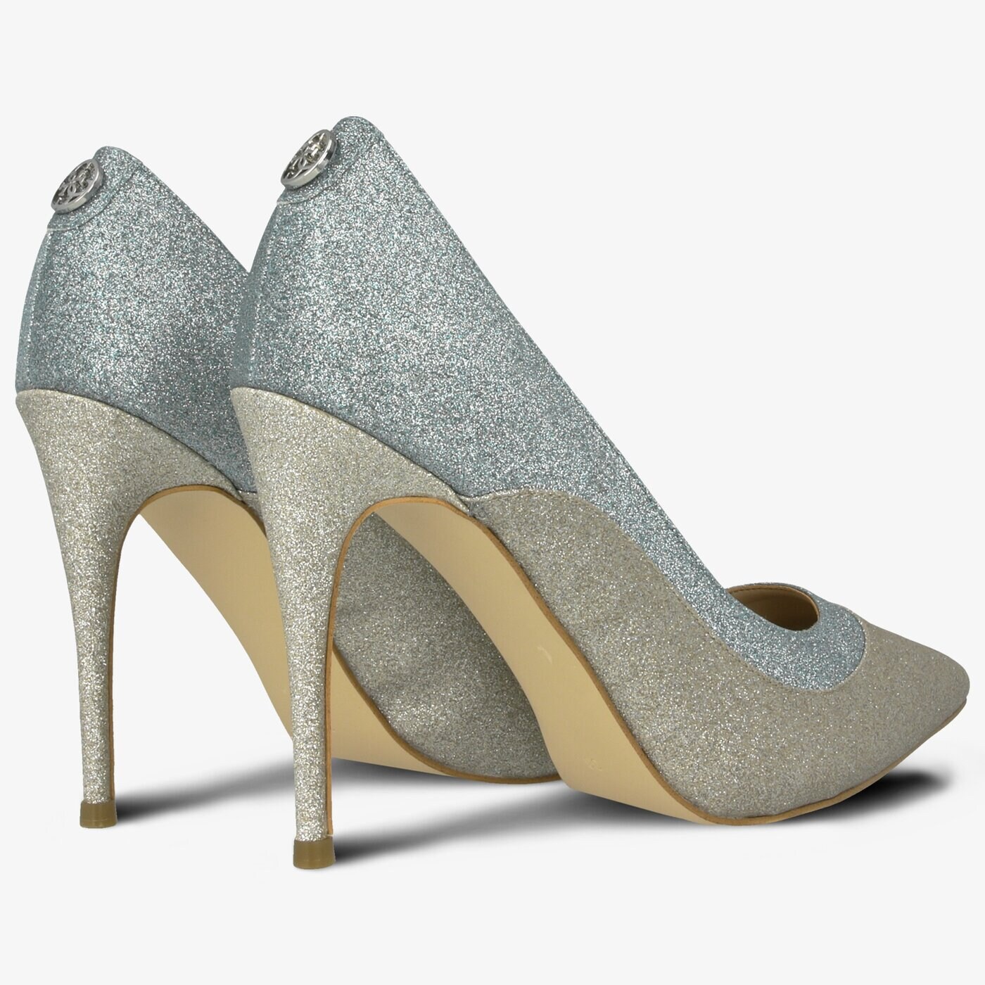 Damskie szpilki / czółenka GUESS OMARA2 fl5om2fam08multi kolor srebrny