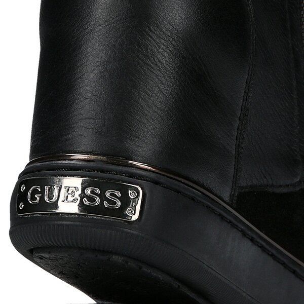 Damskie sneakersy (buty) GUESS FANNY flfan4lea10blk kolor czarny