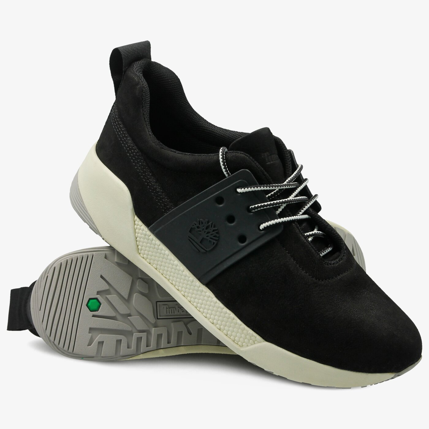 Damskie sneakersy (buty) TIMBERLAND KIRI UP LEATHER OXFORD a1nxy kolor czarny