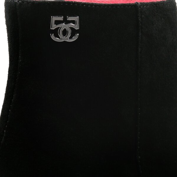 Damskie botki / sztyblety SYMBIOSIS DEBORA  sywc218025 kolor czarny