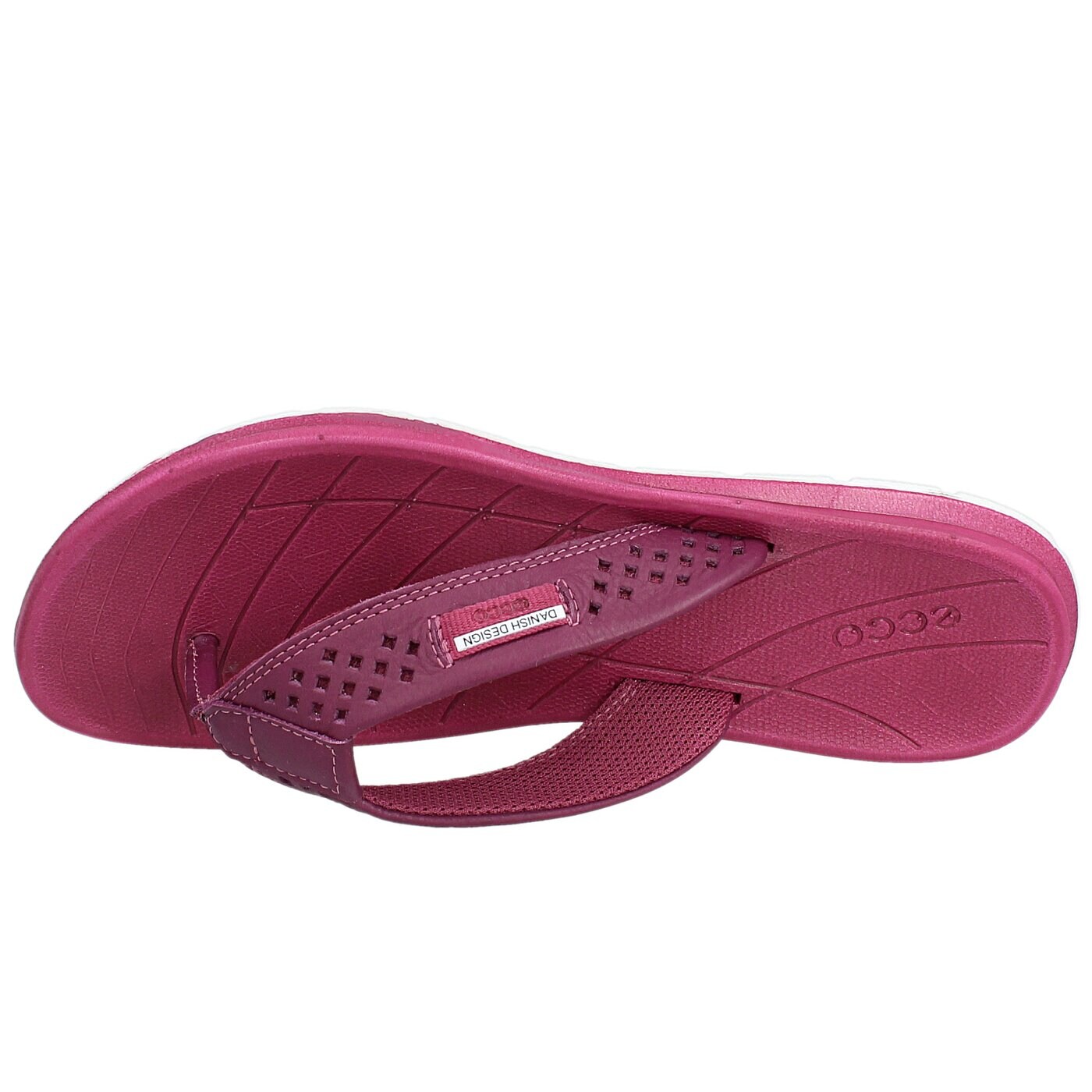 Damskie klapki ECCO INTRINSIC TOFFEL 88000301055 kolor fioletowy