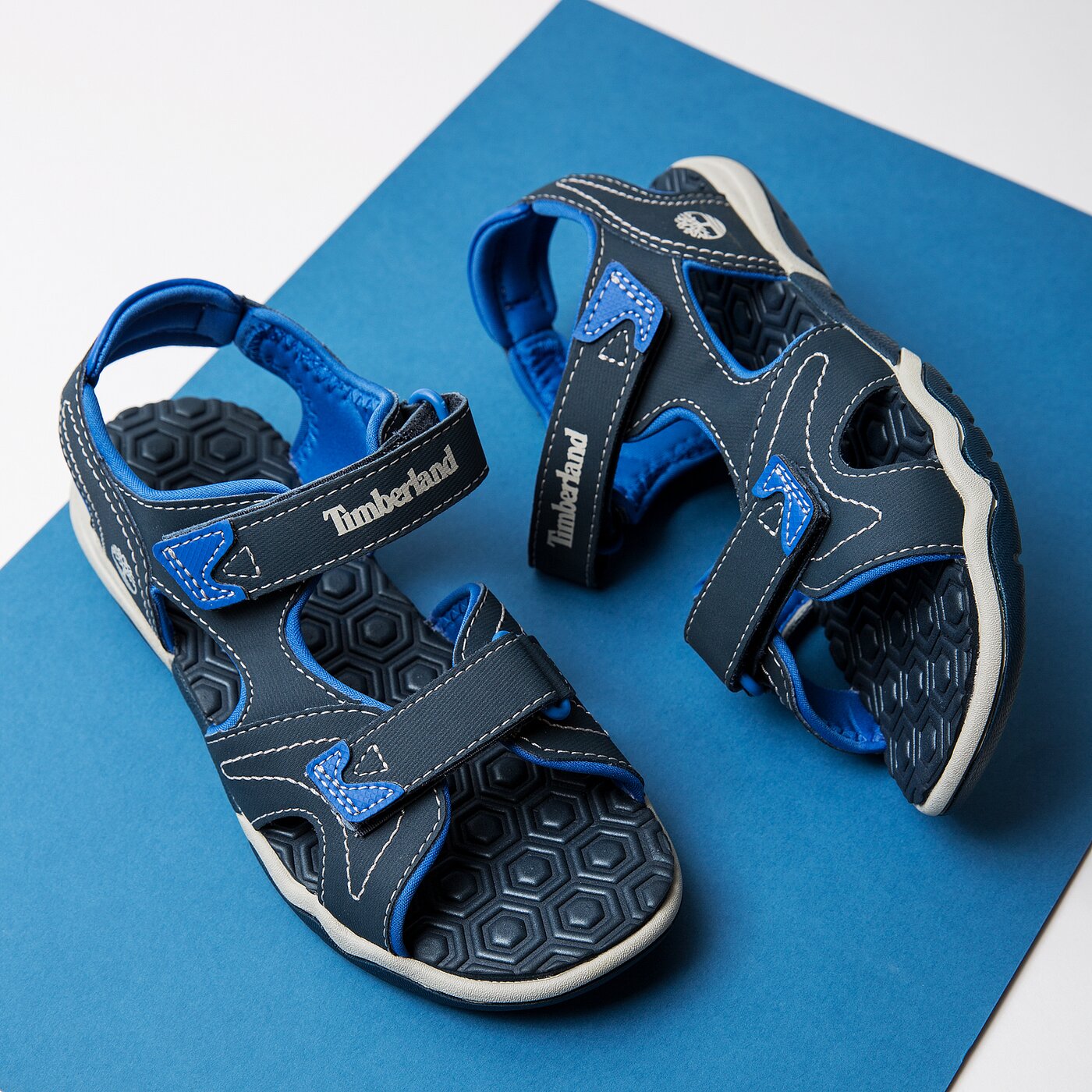 Dziecięce sandały / klapki TIMBERLAND ADVENTURE SEEKER 2 STRAP tb0a1o5h4311 kolor granatowy