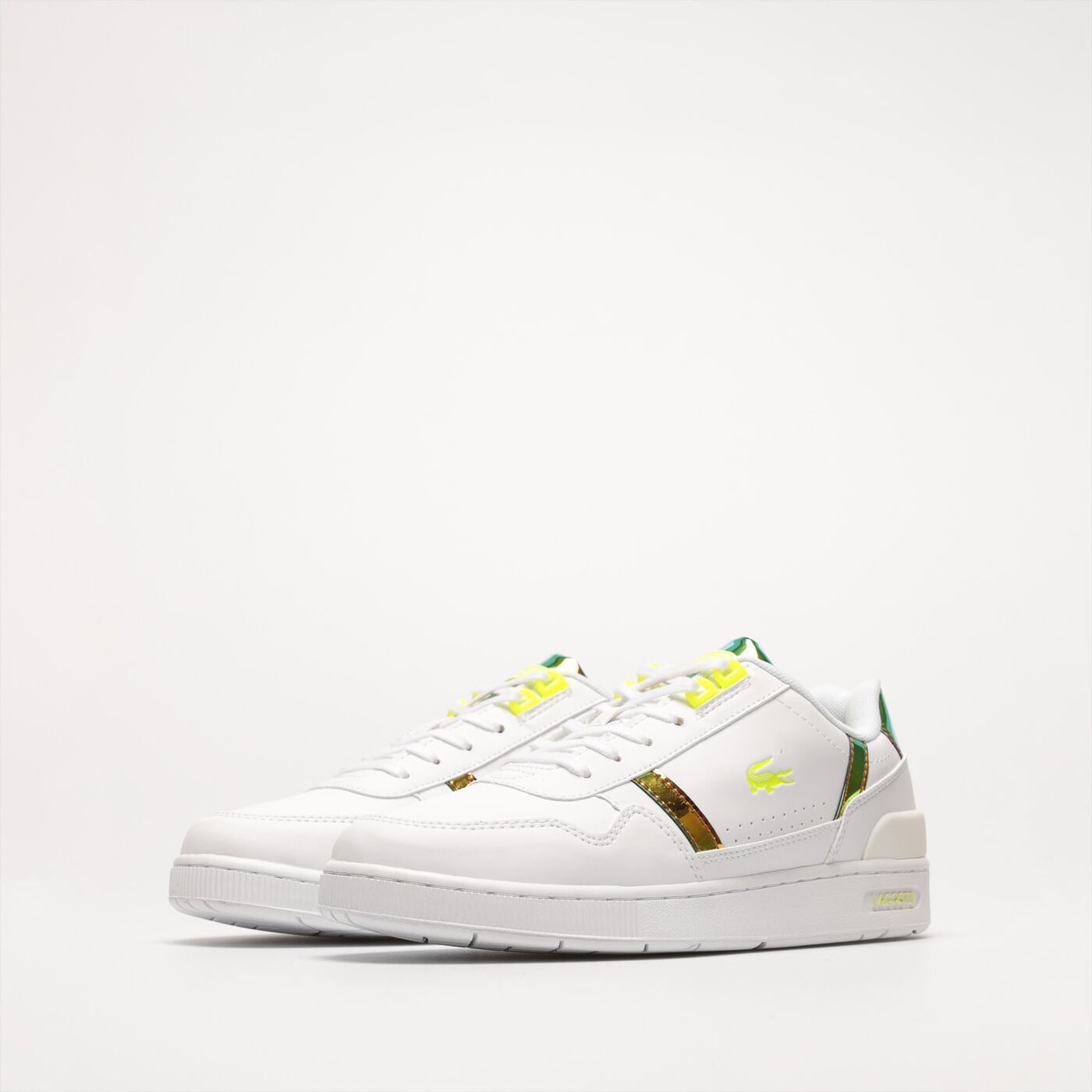 Dziecięce sneakersy (buty) LACOSTE T-CLIP 745suj0016v05 kolor biały