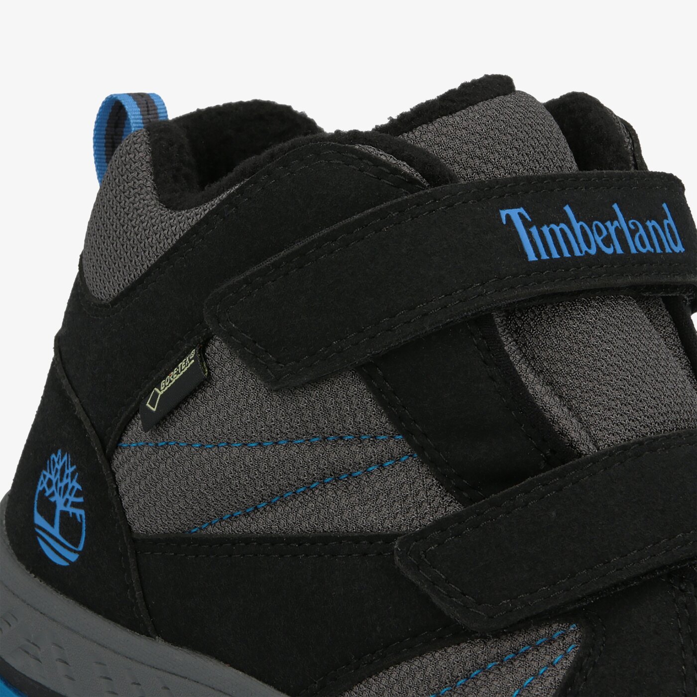 Dziecięce buty outdoor / trekkingowe TIMBERLAND NEPTUNE MID GTX 2STRAP WL tb0a22810151 kolor czarny