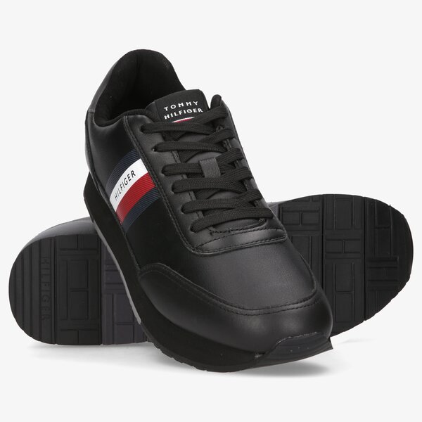 Męskie sneakersy (buty) TOMMY HILFIGER LEEDS 13AW fm0fm03814bds kolor czarny
