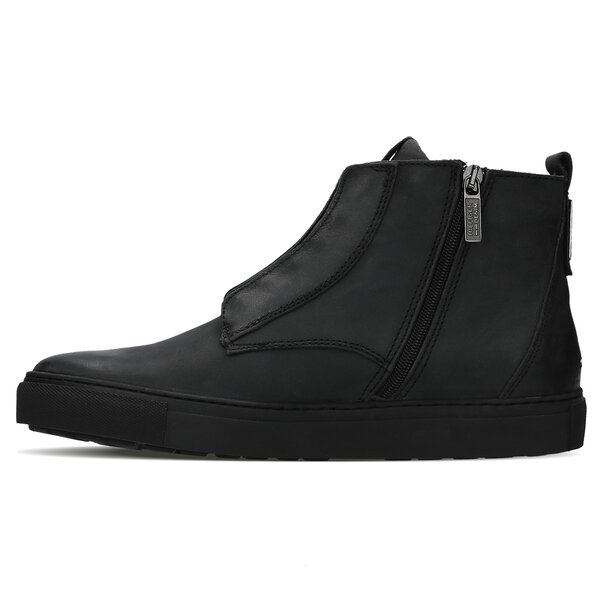 Męskie buty za kostkę TOMMY HILFIGER C2385RAIG 7A1 em56821744990 kolor czarny