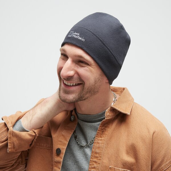 Damska czapka zimowa JACK WOLFSKIN CZAPKA REAL STUFF BEANIE 19098526000 kolor czarny