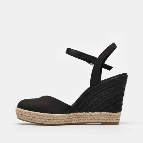 Damskie szpilki / czółenka TOMMY HILFIGER BASIC CLOSED TOE HIGH WEDGE fw0fw04786bds kolor czarny