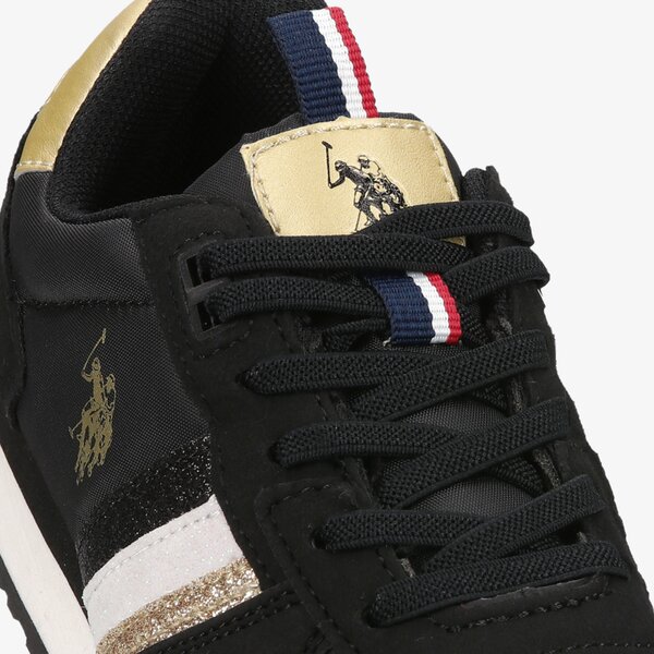 Dziecięce sneakersy (buty) U.S. POLO ASSN. NOBIK003K nobik003kblk kolor czarny