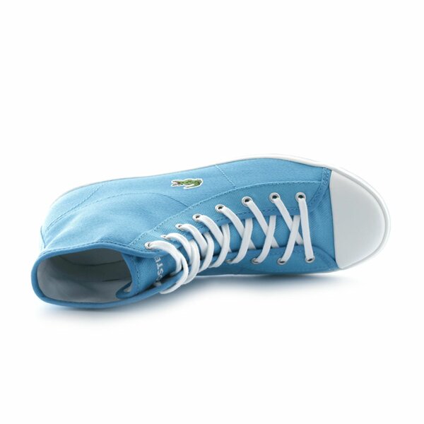 Damskie trampki LACOSTE ZIANE MID SF 723spw1016221 kolor niebieski
