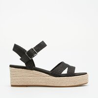 TOMS BLACK METALLIC LINEN STRIPE 