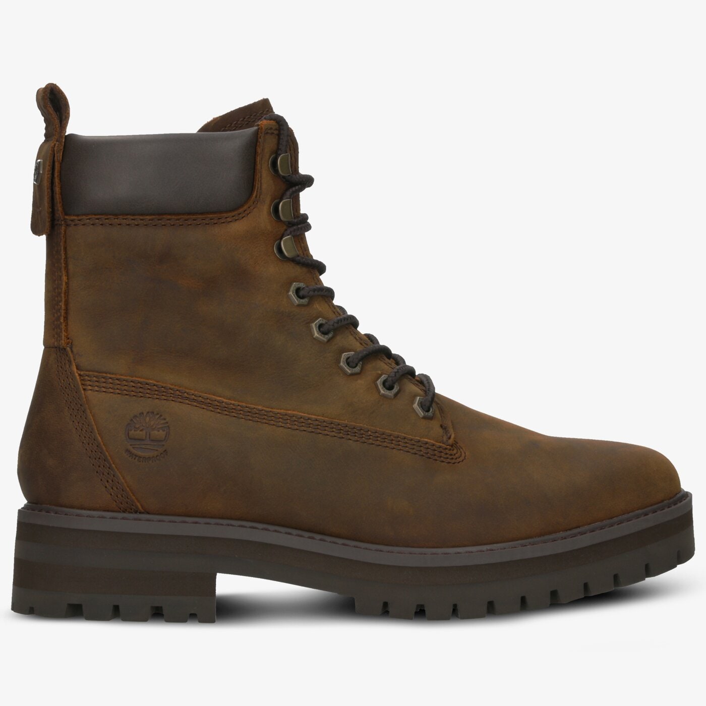 Męskie buty za kostkę TIMBERLAND COURMA GUY BOOT WP tb0a2bsr2011 kolor brązowy