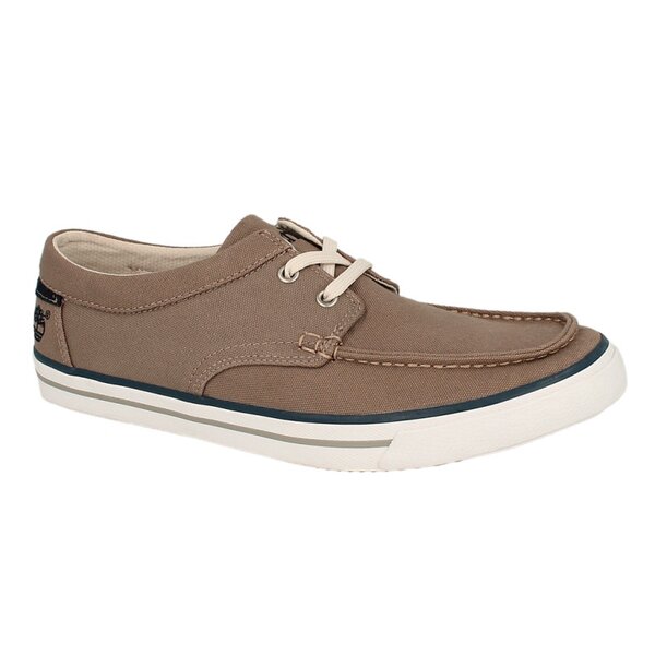 Męskie mokasyny TIMBERLAND BOAT OXFORD CANVAS  5254a kolor beżowy