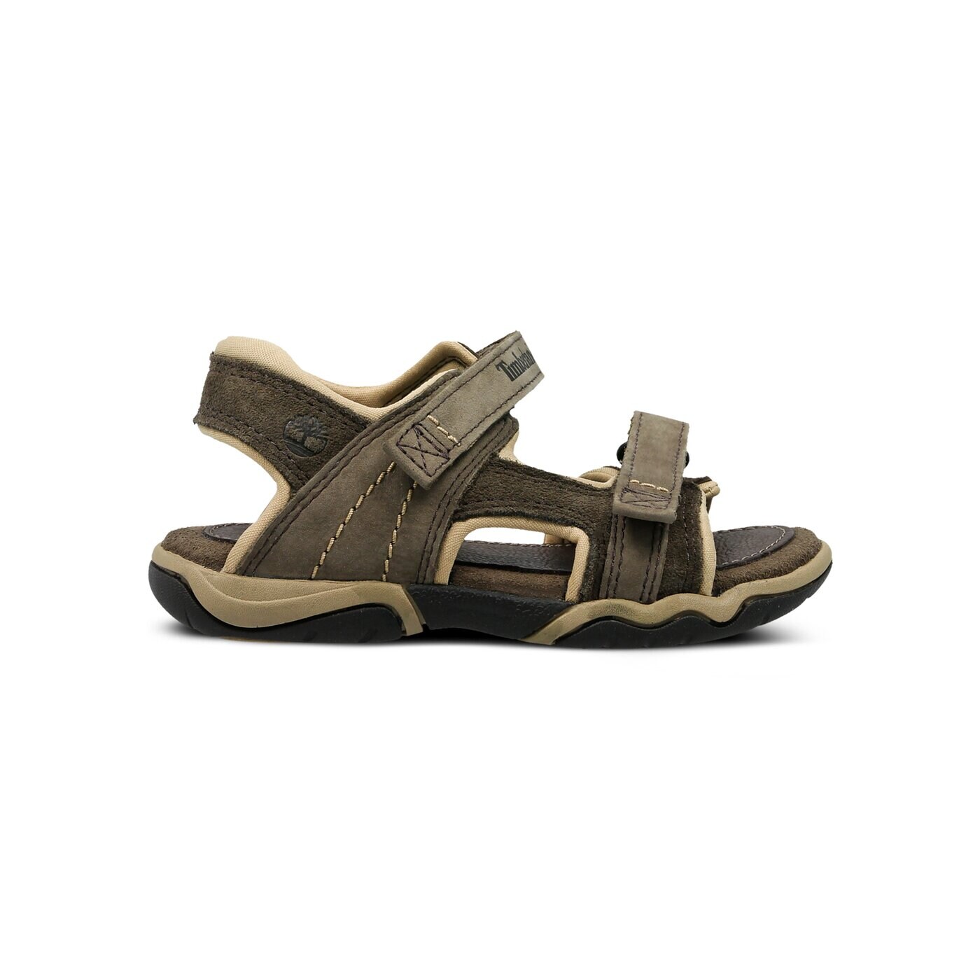 Dziecięce sandały / klapki TIMBERLAND TISBURY 2 STRAP ca1lgv kolor brązowy