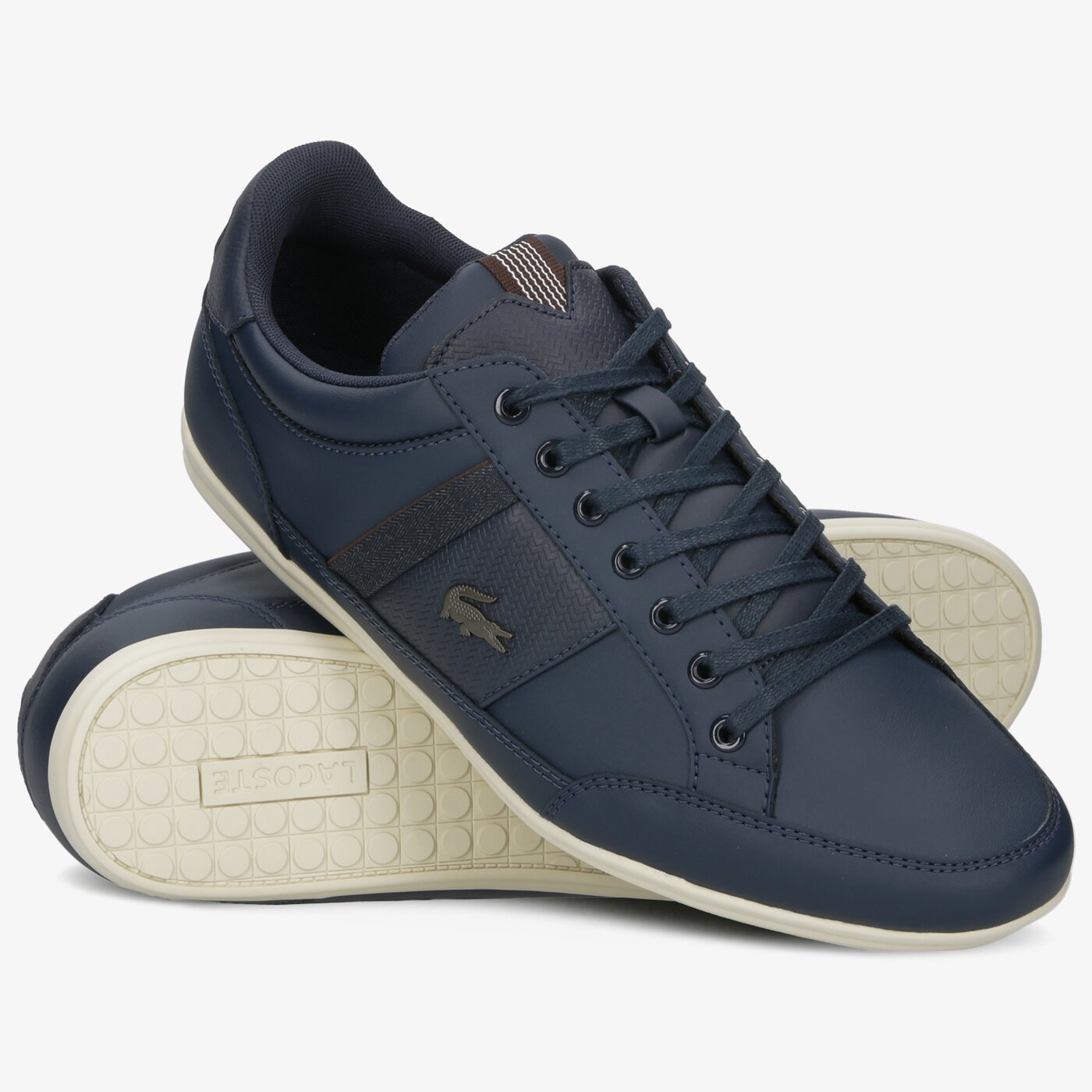 Męskie sneakersy (buty) LACOSTE CHAYMON 319 1 CMA 738cma00212e6 kolor granatowy